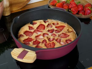Clafoutis de frutilla
