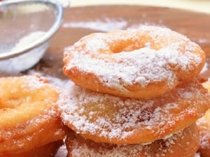 Buñuelos de manzana