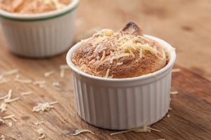 Soufflé de queso fácil