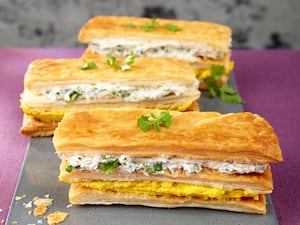 Milhojas de ricota