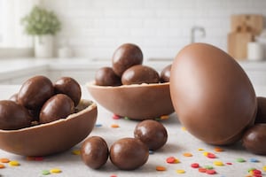 Huevos de Pascua, en simples pasos