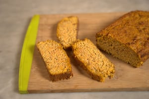 Pan de zanahoria sin gluten