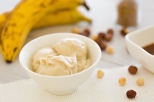 Helado de banana casero en solo tres pasos