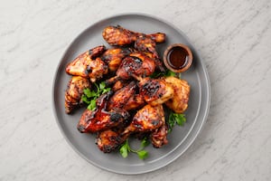 Pollo marinado estilo caribeño