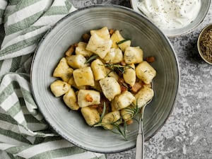 Ñoquis de papa veganos y sin gluten