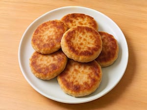 Hamburguesas de pollo en freidora de aire