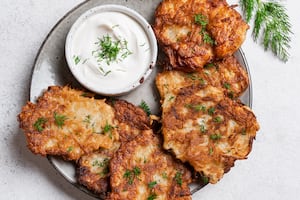 Latkes de papa