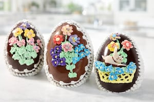 Glasé para decorar huevos de Pascua