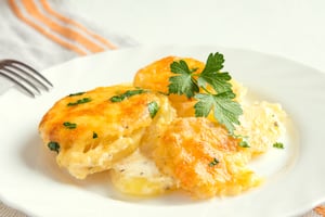 Milhojas de papa en freidora de aire