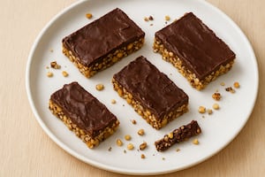 Turrón de quinoa y maní