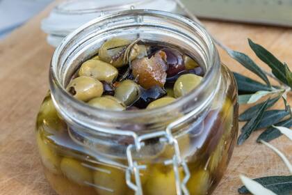 Aceitunas marinadas