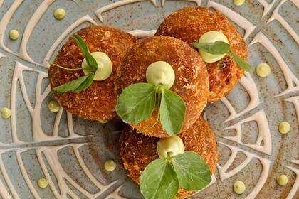 Arancini de setas