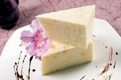 Bavarois de durazno