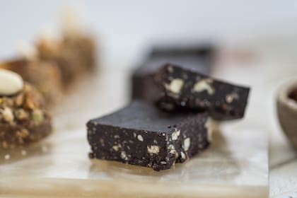 Brownie de semillas raw
