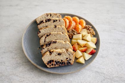 Budín de garbanzos y chocolate
