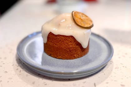 Budín de limón individual