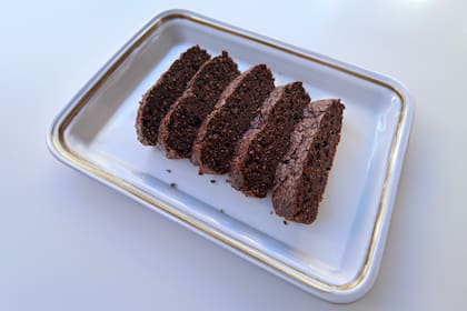 Budín de zucchini y chocolate