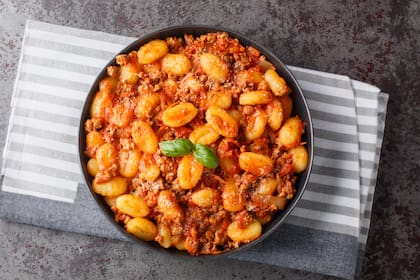 Cada 29 de mes, los ñoquis se convierten en un plato tradicional