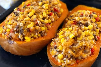 Calabaza rellena