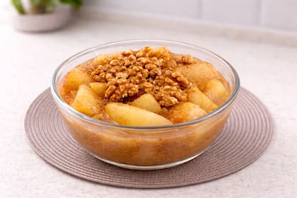 Compota de manzana y pera sin azúcar