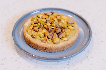 Cookies de pistacho y chocolate blanco