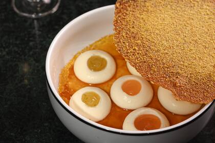 Crema catalana de romero y limón