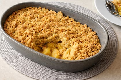 Crumble de manzana - Juan Manuel Hierro