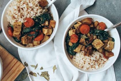 Curry de tofu