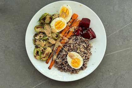 Ensalada tibia otoñal