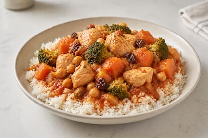 Estofado de pollo marroquí