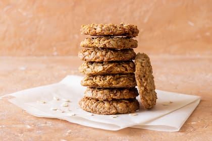Galletitas de avena, coco y limón sin azúcar