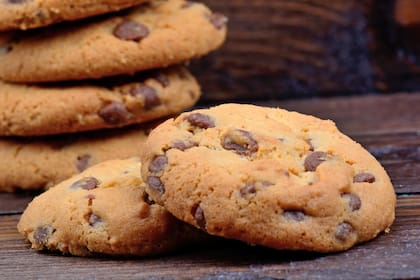 Galletitas de harina integral con chips de chocolate