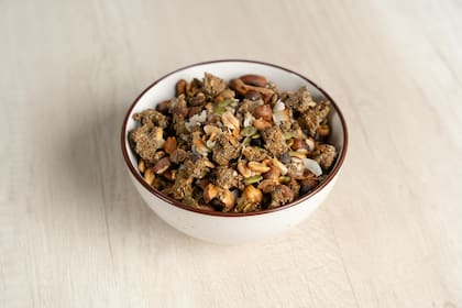 Granola crocante sin azúcar de Verónica Milione para Foodit