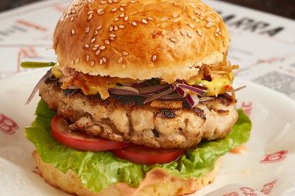 Hamburguesa de pescado