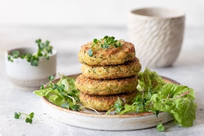 Hamburguesas de brócoli y quinoa