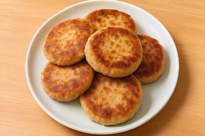 Hamburguesas de pollo en freidora de aire