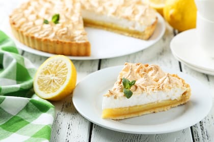 Lemon pie sin azúcar y sin TACC.