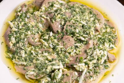 Lengua a la vinagreta