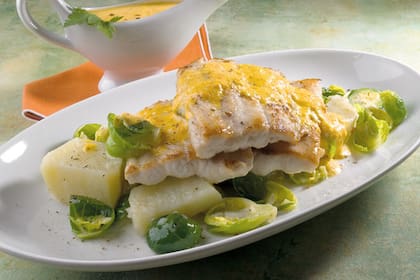 Lenguado a la crema