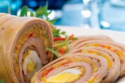 Matambre relleno.