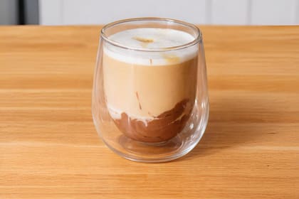 Moca cremoso de dulce de leche