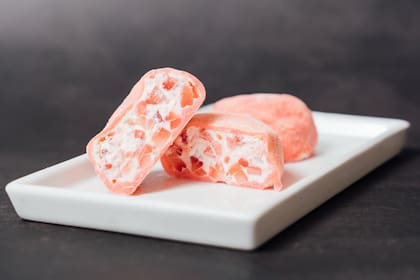 Mochis de frutilla