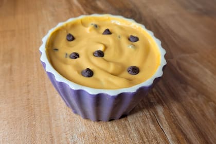 Mousse de dulce de leche