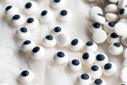 Ojitos comestibles de azúcar