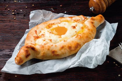 Panes rellenos de queso o Khachapuri