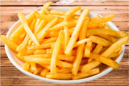 Papas fritas crujientes