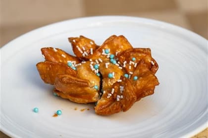 Pastelitos de batata y chocolate