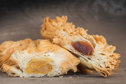 Pastelitos de batata y de membrillo