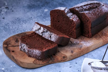 Budín de chocolate