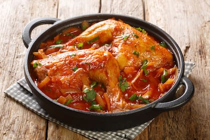 Pollo a la portuguesa